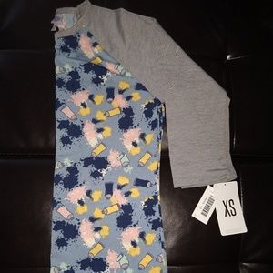 Lularoe XS Randy Disney Minnie Paint